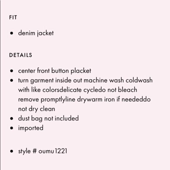 KATE SPADE DENIM JACKET - Picture 10 of 10